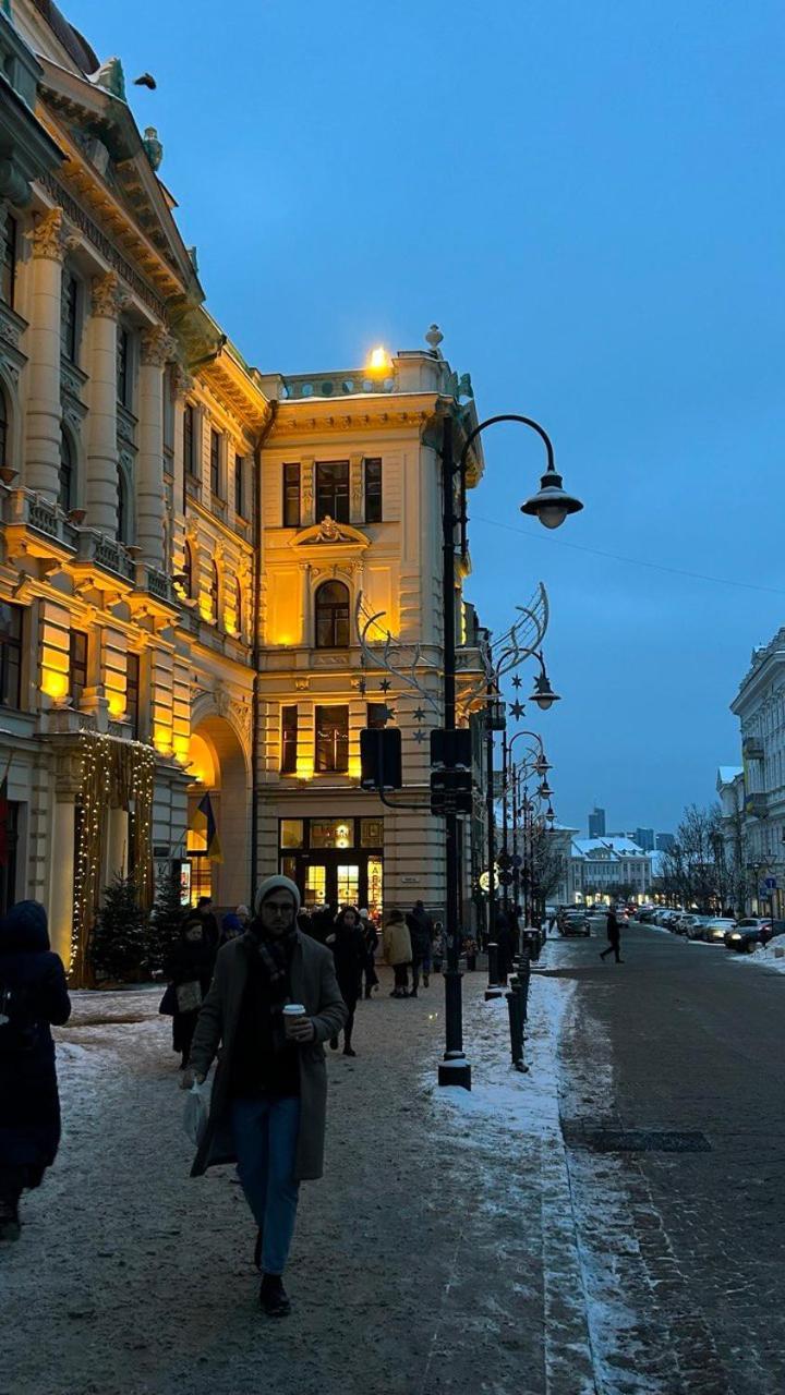 Vilnius Town Square Apartments Self Check-In 24H By H&H מראה חיצוני תמונה